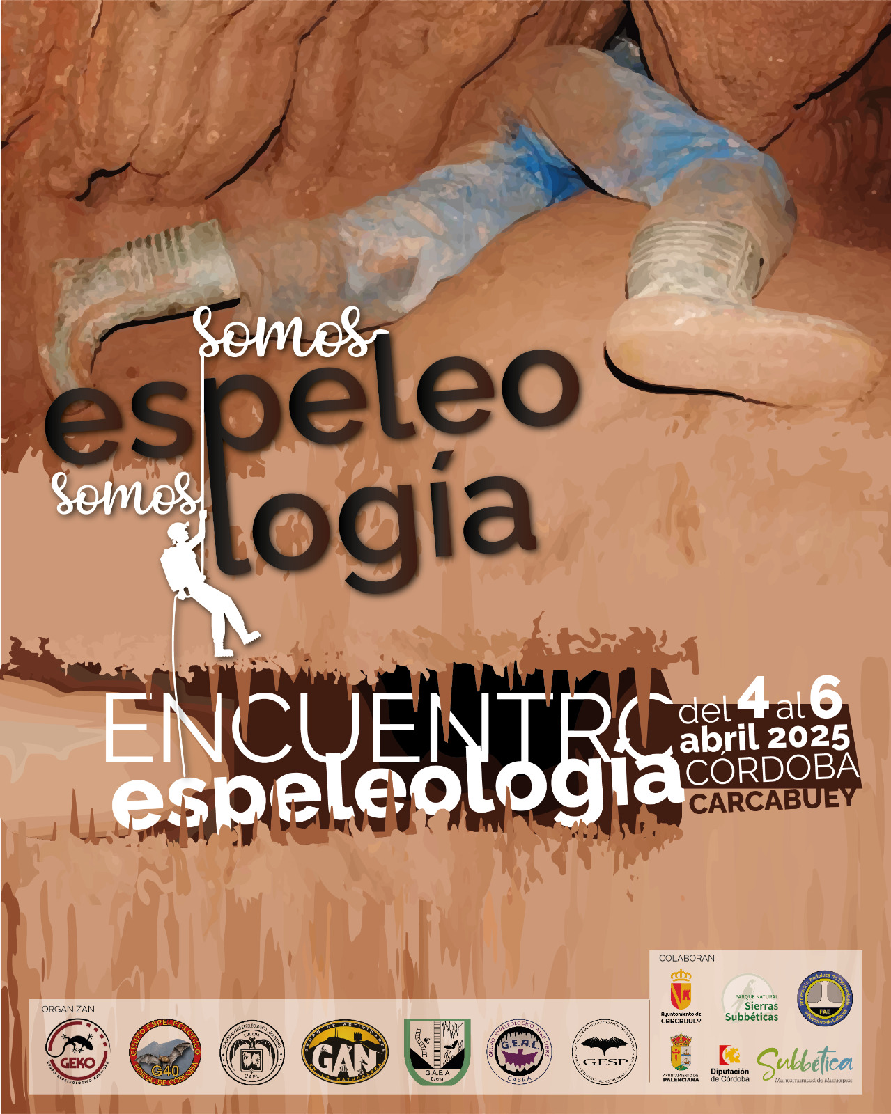 Cartel Jornadas de Espeleología